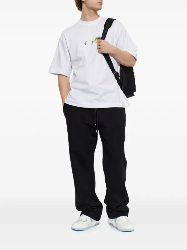 Off-White ロゴ Tシャツ | ホワイト | FARFETCH JP