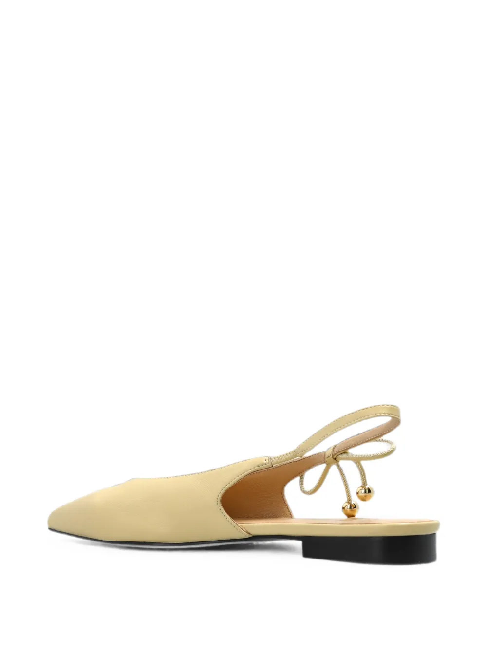 Furla Poppy slingback ballet flats Beige