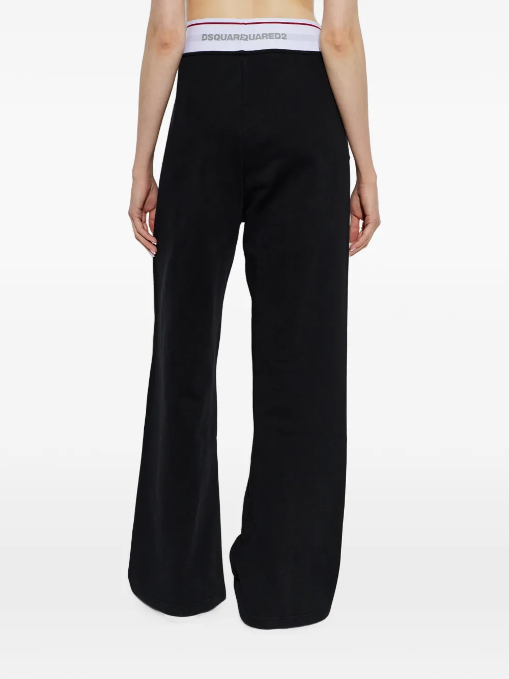 DSQUARED2 Joggingbroek met logoband Zwart
