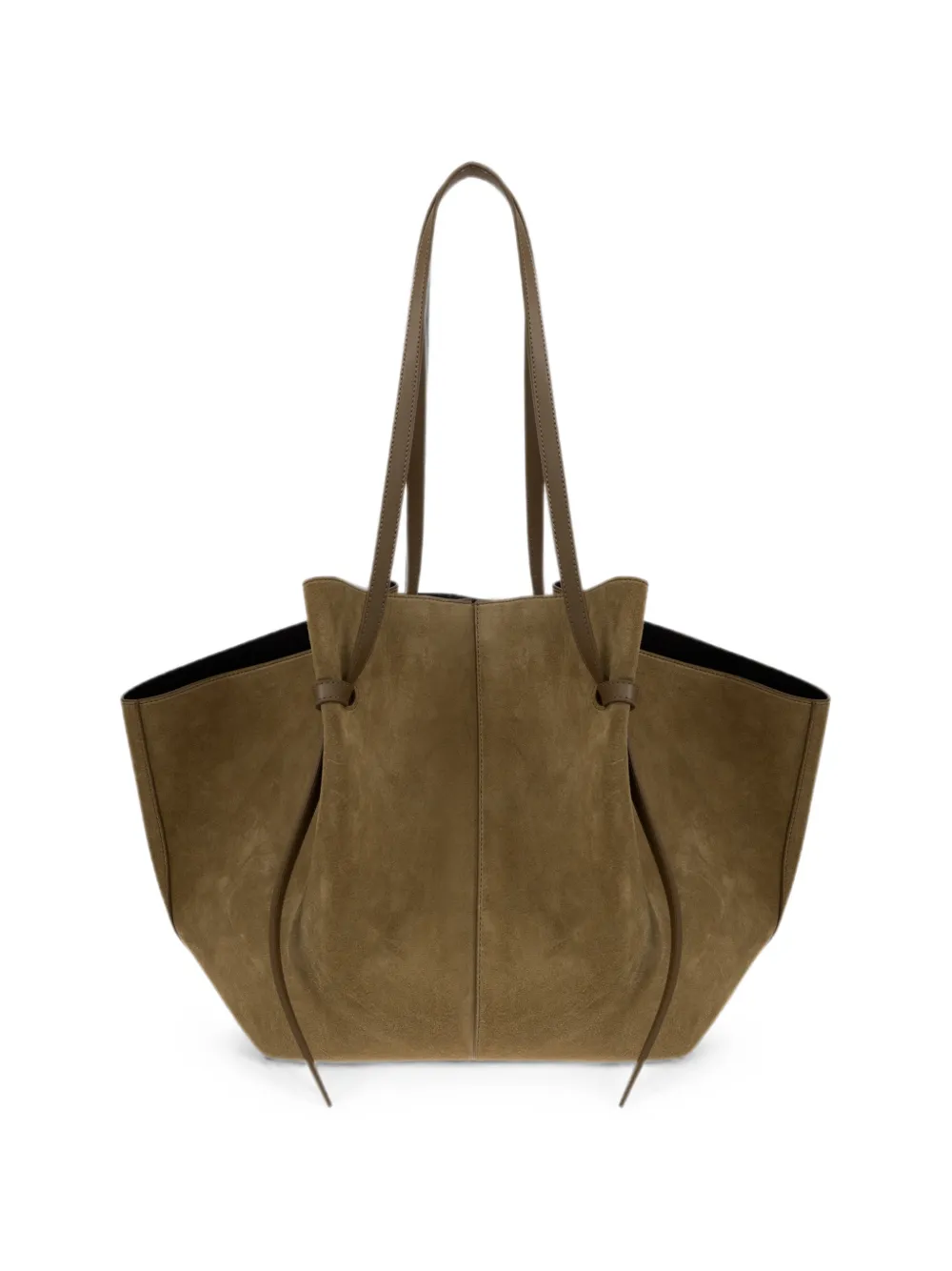 Yuzefi XL Mochi suède shopper Bruin