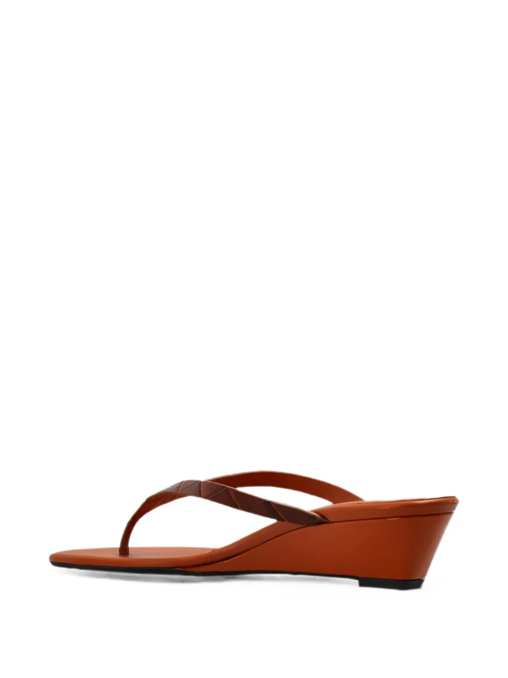 Christopher Esber Scala leather heeled sandals Bruin