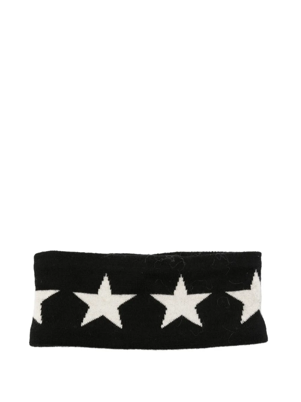 Goldbergh Cosmic Haarreif mit Stern-Intarsie - Schwarz