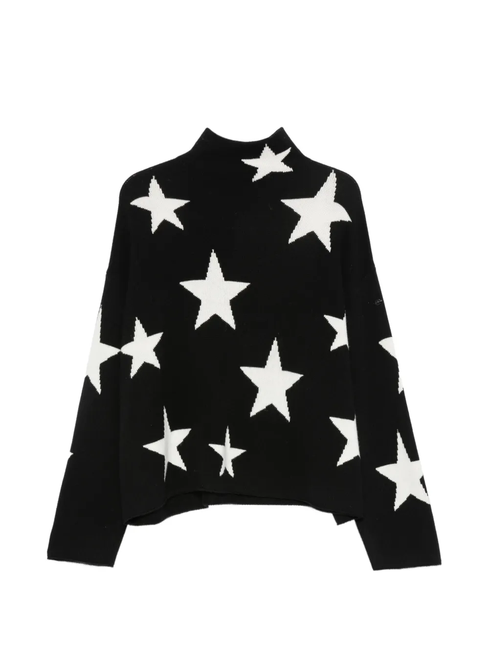 Goldbergh Maglione Sera con intarsia a stella - Nero
