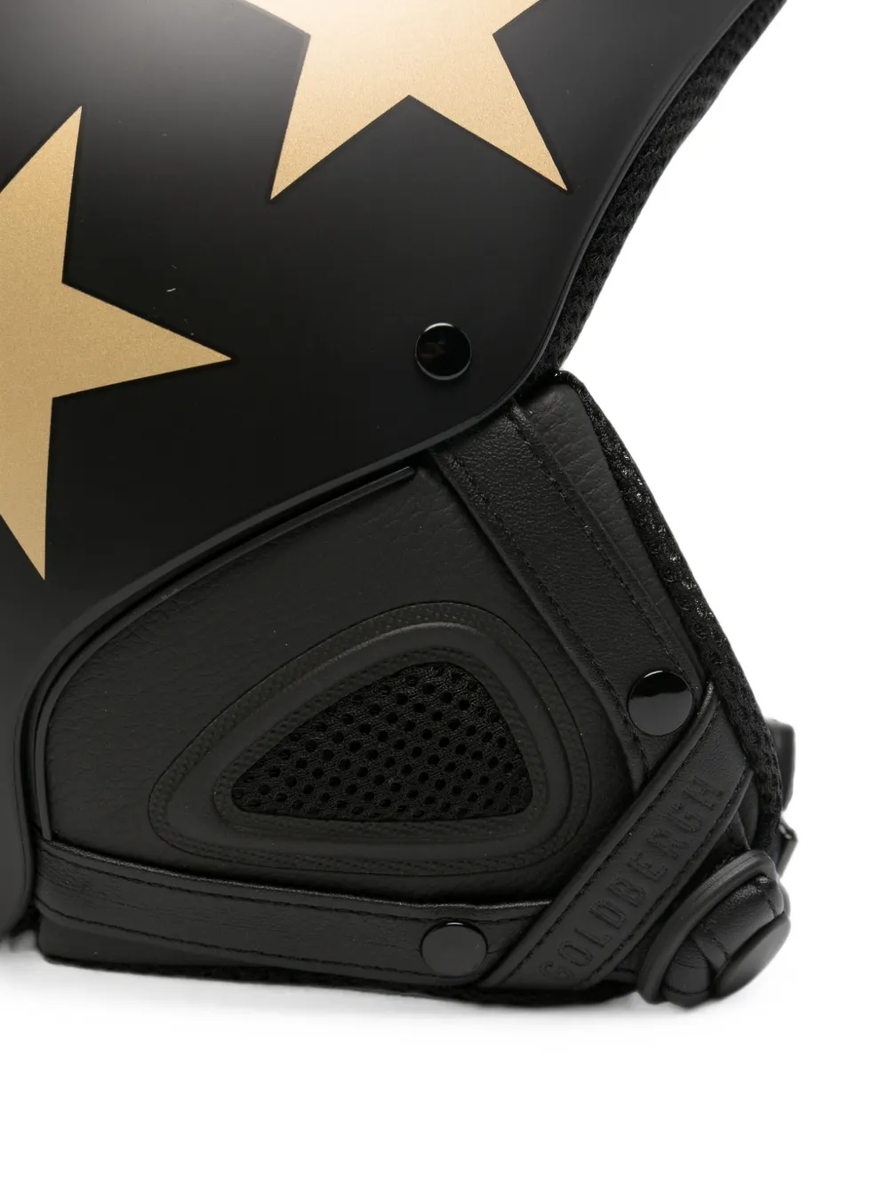 Goldbergh Smasher helm met sterprint Zwart