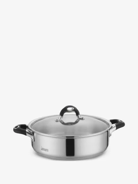 Bialetti aluminum three-layer pan (28cm)