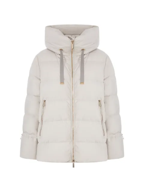 Moorer padded hooded jacket
