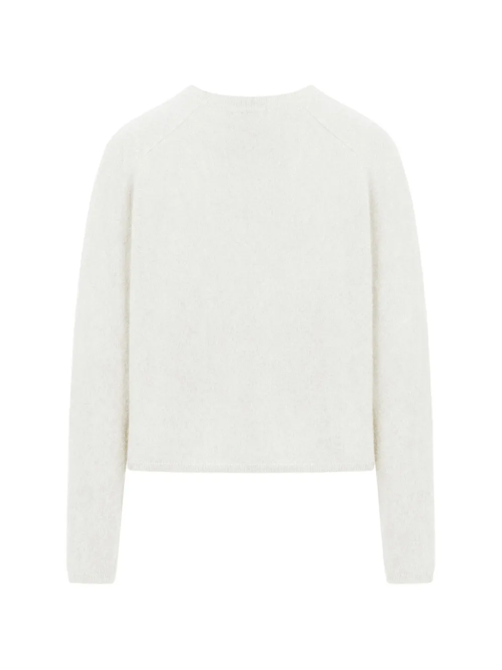 Lisa Yang The Lexia geborstelde kasjmier trui Beige