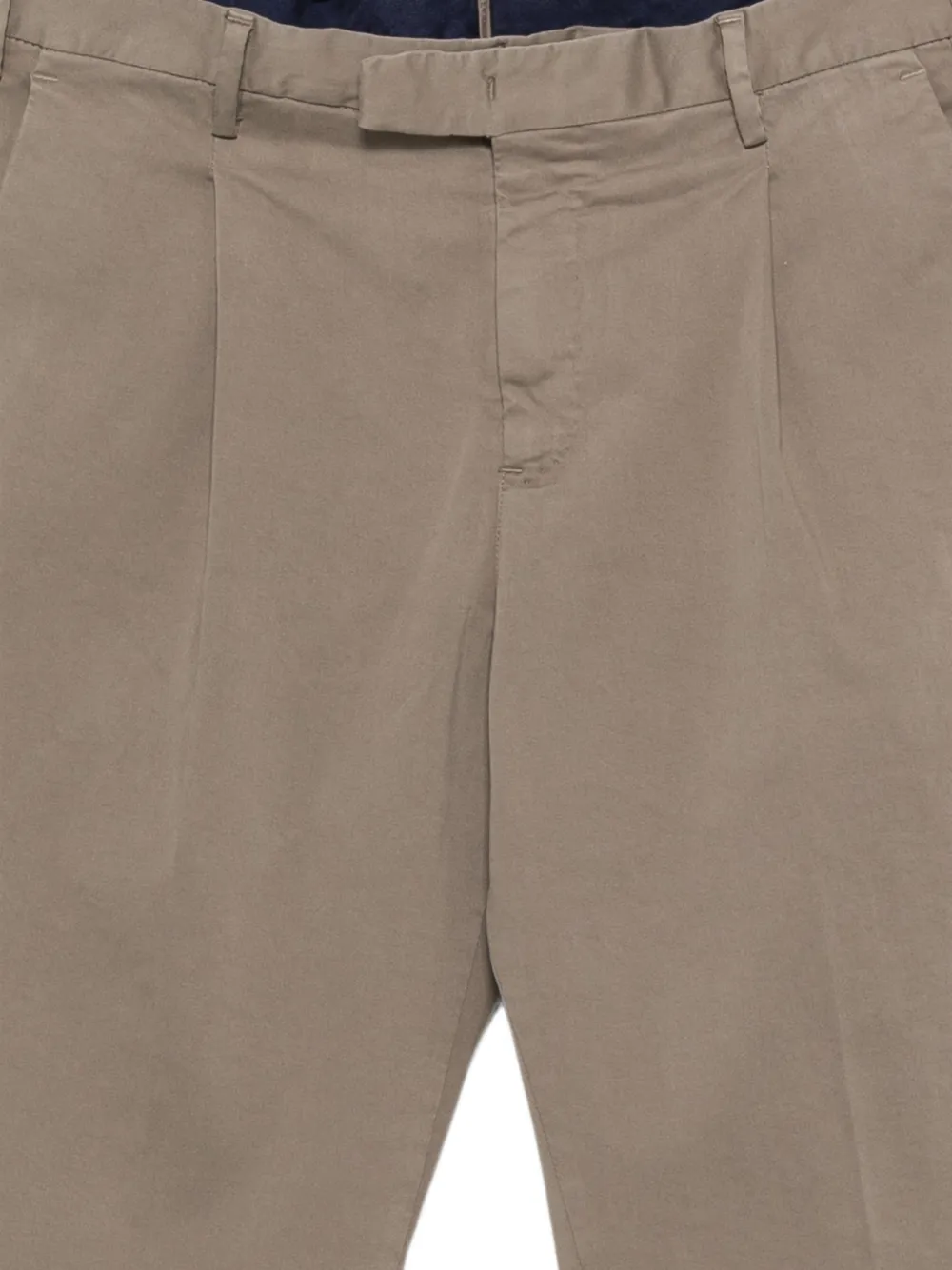 PT Torino Master broek met riemlussen Beige