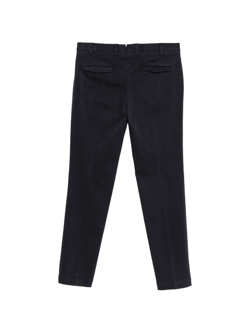 PT Torino Master plooibroek met riemlussen Blauw