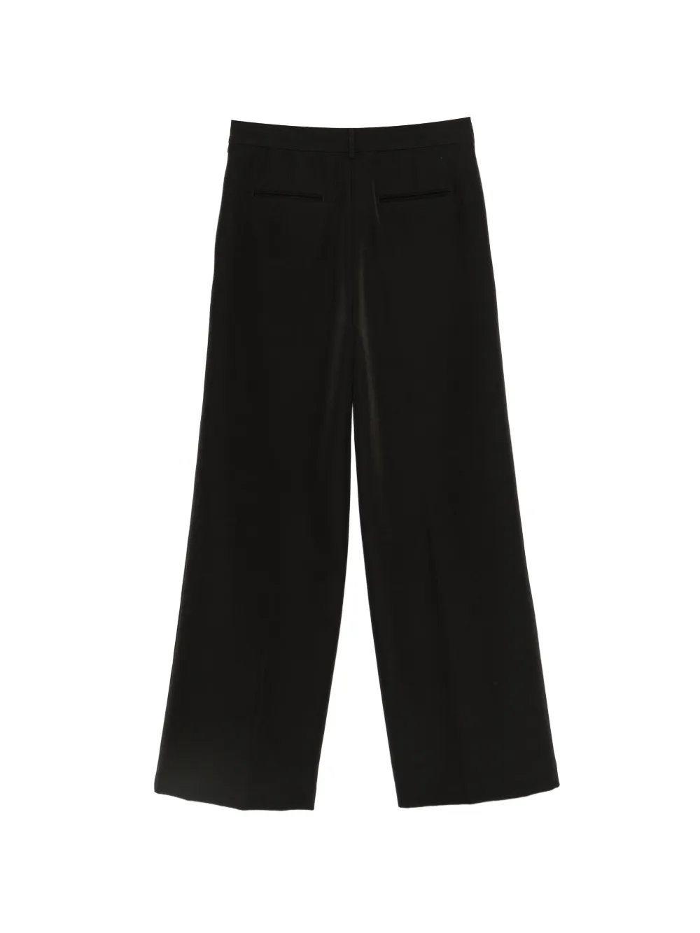 PT Torino Lorenza broek met gekreukt effect Zwart