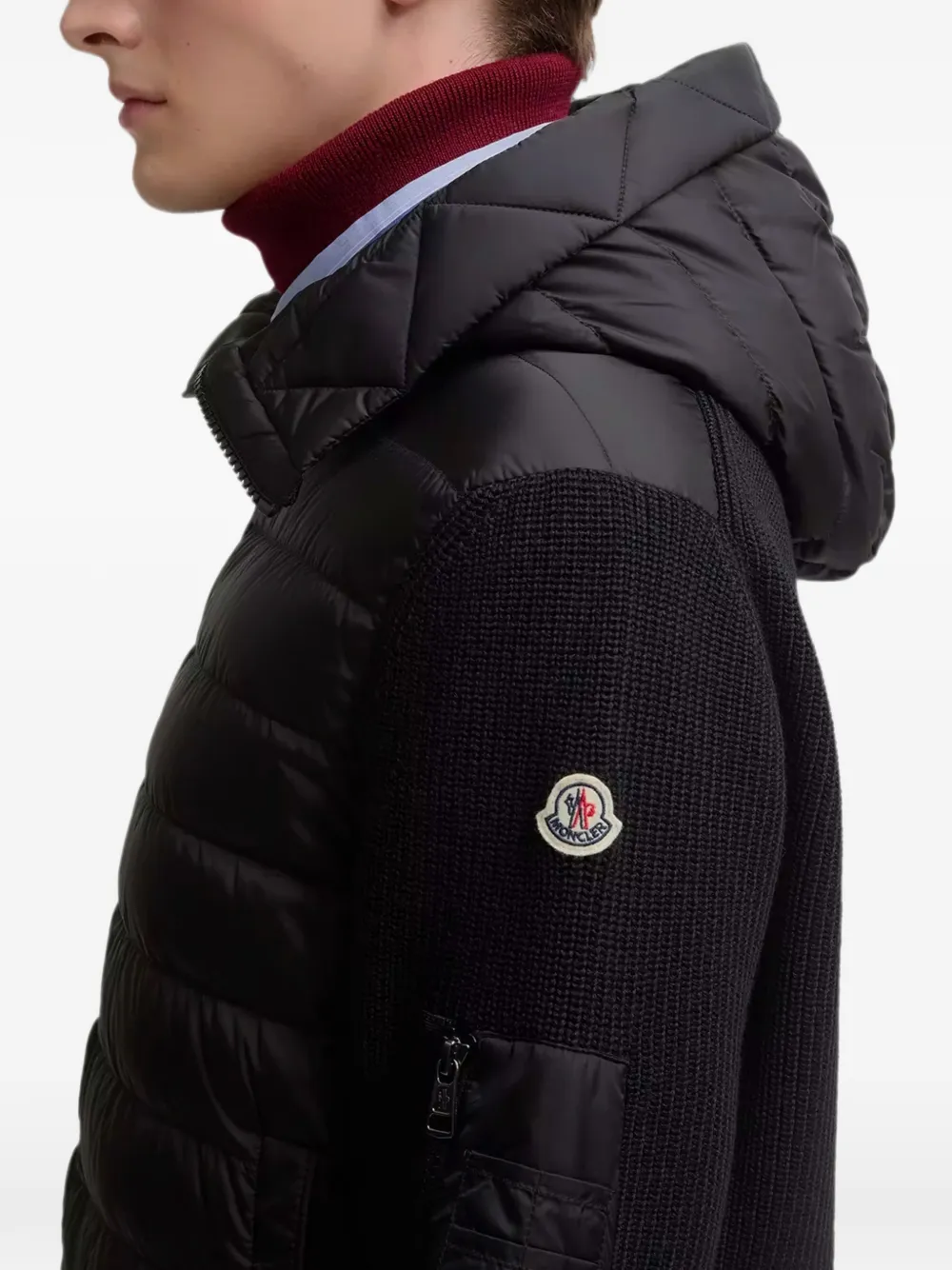 Moncler Gewatteerd vest Zwart