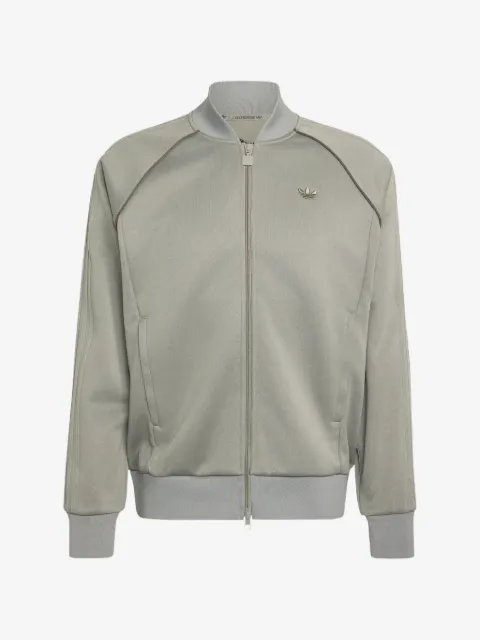 adidas sweat zippé à logo brodé