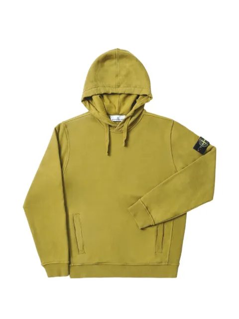 Stone Island logo-patch hoodie