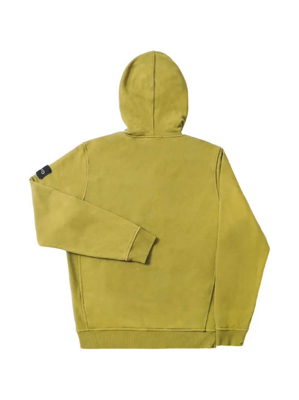 Stone Island Hoodie met logopatch Groen