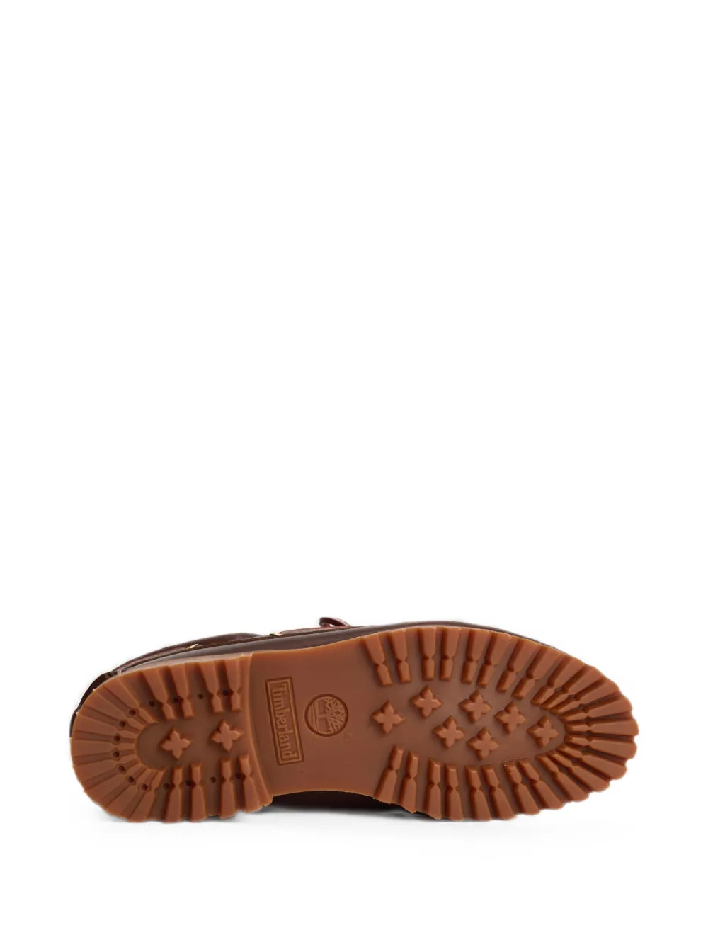 Timberland Sebago Ranger Waxy lug-sole boat shoes Rood