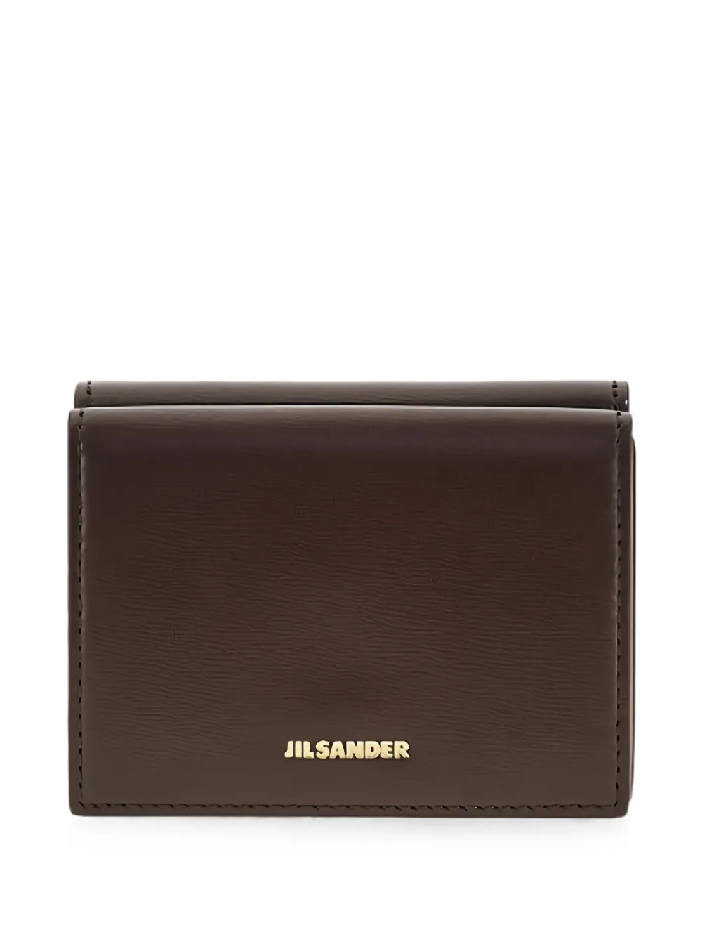 Jil Sander mini wallet - Marrone