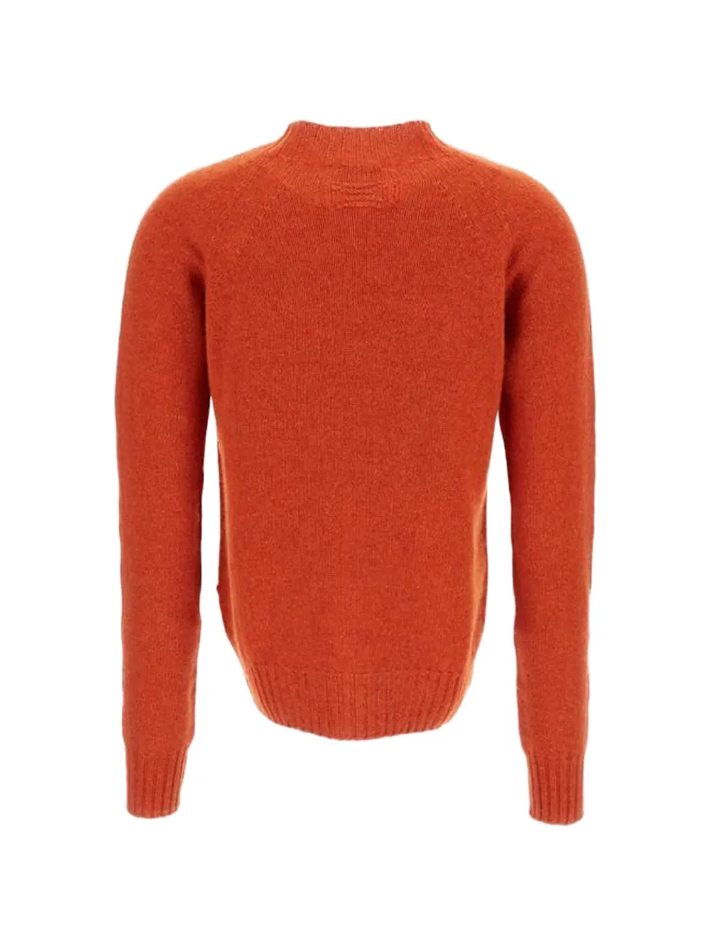 Drumohr mock-neck knitted sweater Oranje