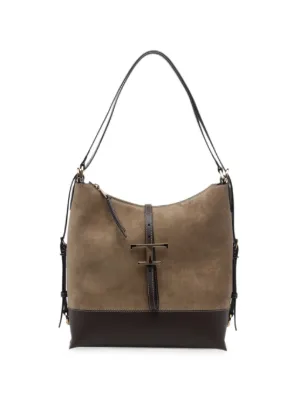 Ferragamo ガンチーニ レザーショルダーバッグ | ブラウン | FARFETCH JP