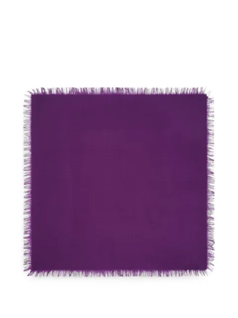 BOMPARD fringed cashmere scarf