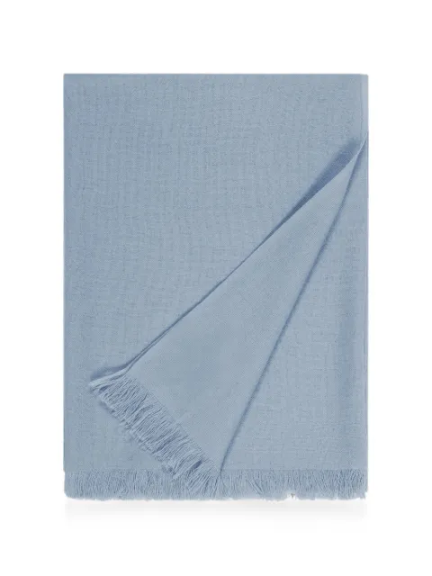 BOMPARD Voile Stole fringed scarf