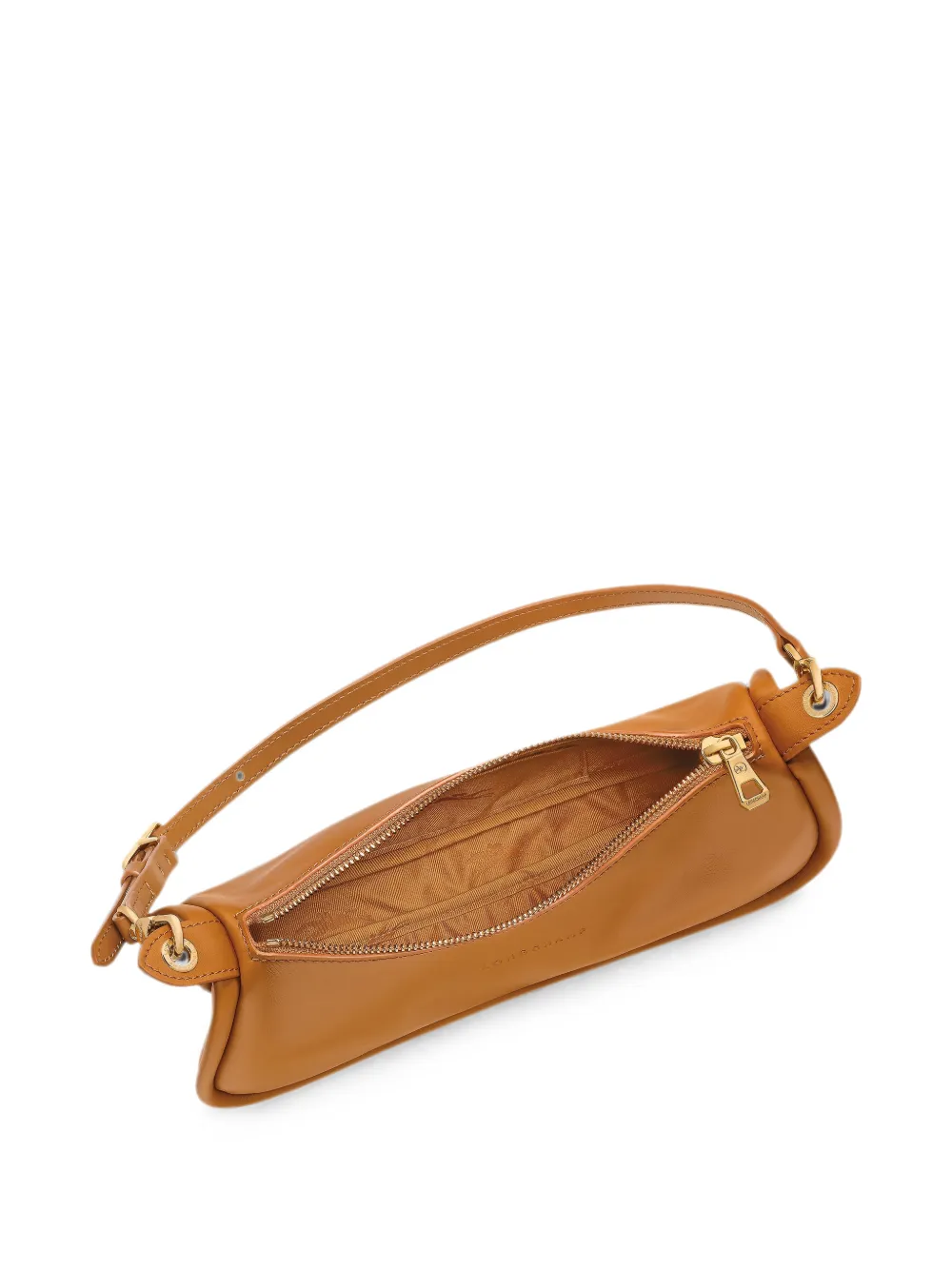 Longchamp Looong M schoudertas Bruin