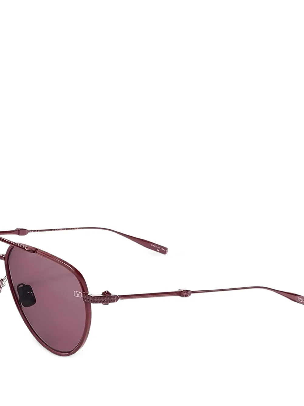 VALENTINO GARAVANI EYEWEAR ロックスタッズ サングラス | レッド