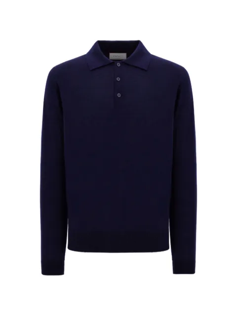 Canali jersey de merino tipo polo