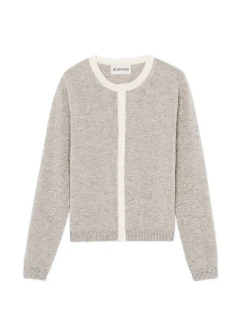 BOMPARD contrast-trim cardigan