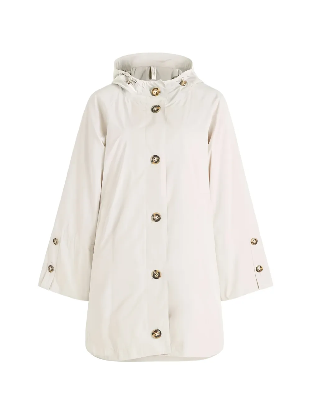 Betty Barclay hooded button-fastening jacket - Nude