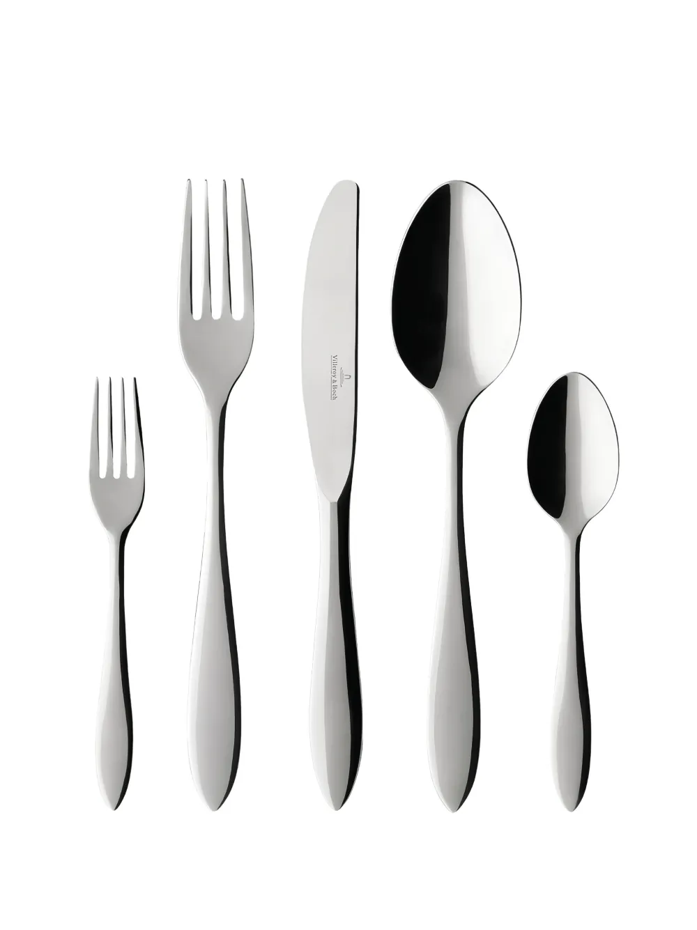 Villeroy & Boch Poliertes Besteck-Set - Silber