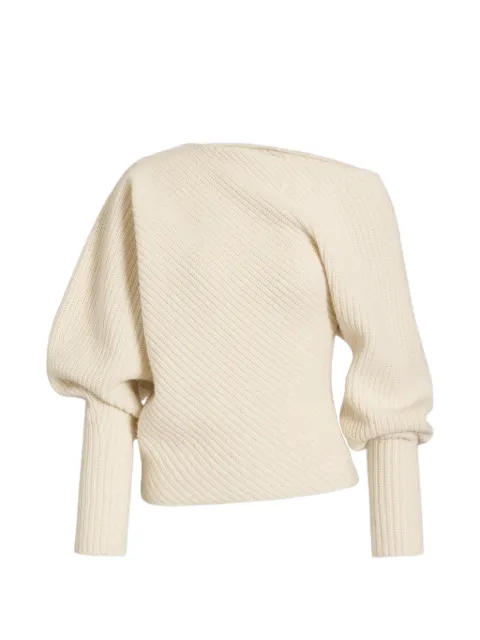 Alberta Ferretti suéter con mangas farol