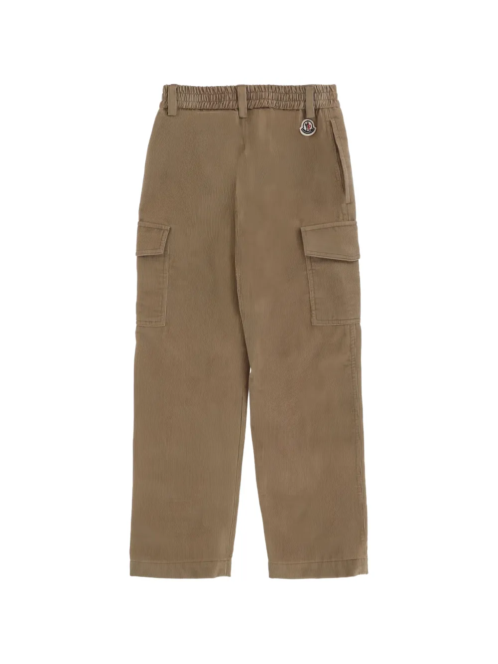 Moncler Enfant corduroy straight trousers Beige