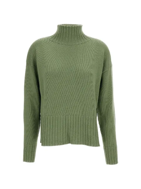 Drumohr high-neck ribbed-trim sweater