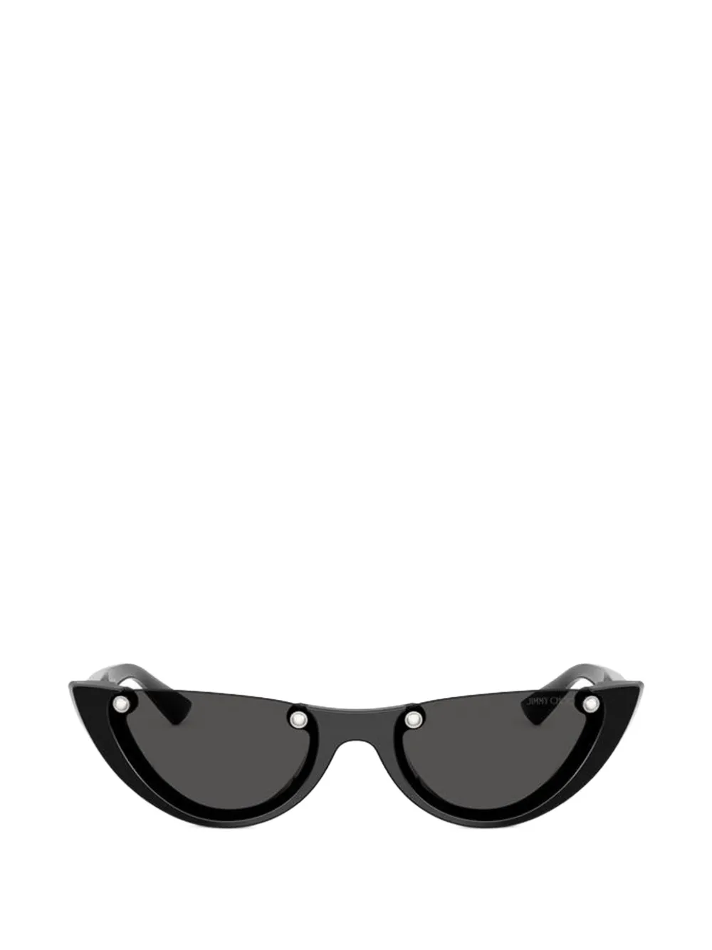 Jimmy Choo Beth crystal-embellished cat-eye sunglasses - Schwarz