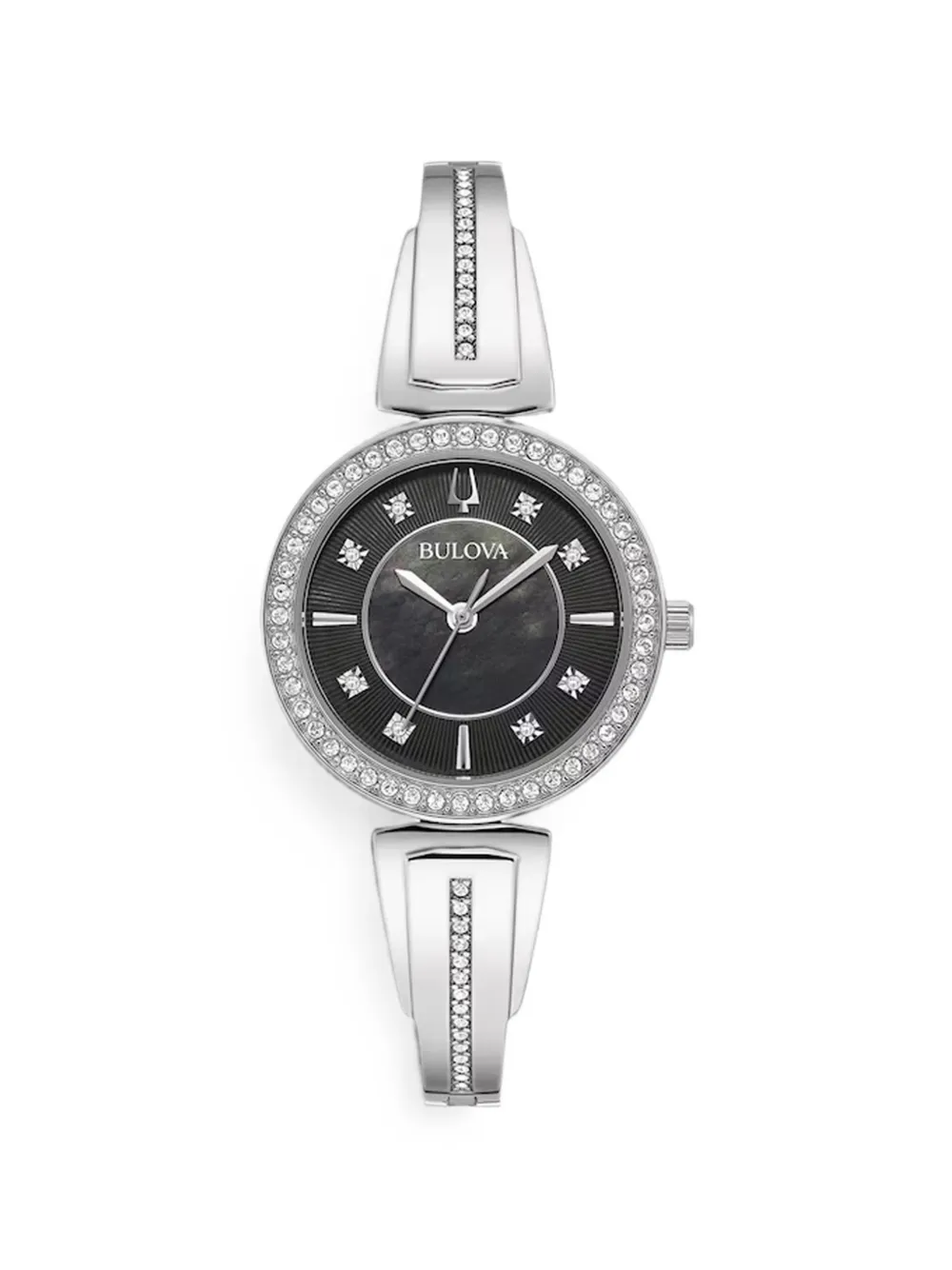 Bulova Classic con cristalli 28mm - Nero