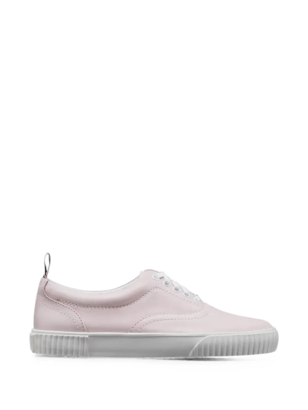 Thom Browne Heritage padded leather sneakers Roze