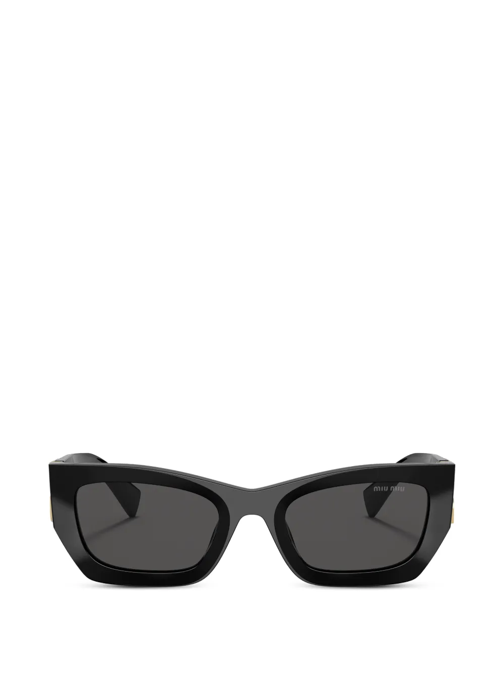 Miu Eyewear Miu Glimpse zonnebril Zwart