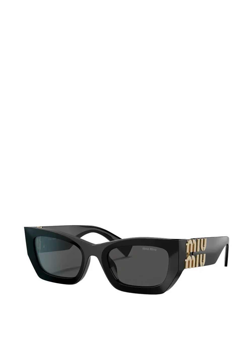 Miu Eyewear Miu Glimpse zonnebril Zwart