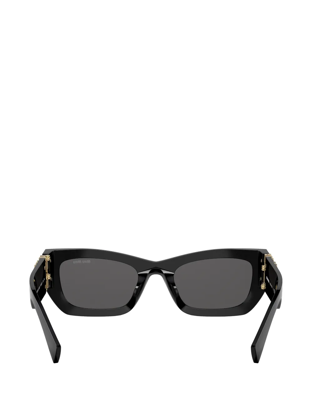 Miu Eyewear Miu Glimpse zonnebril Zwart