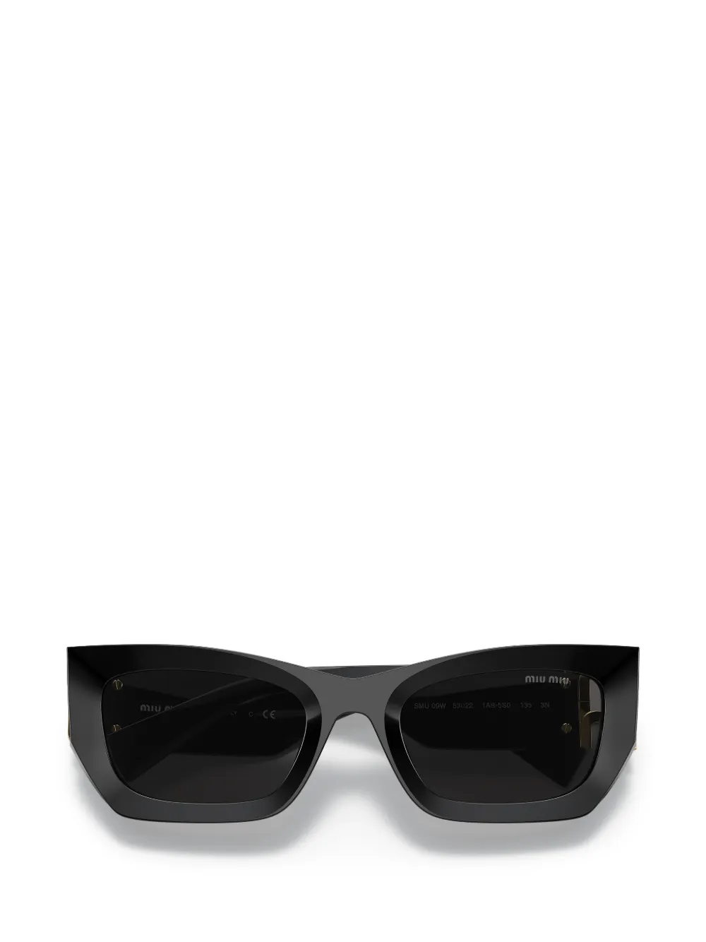 Miu Eyewear Miu Glimpse zonnebril Zwart