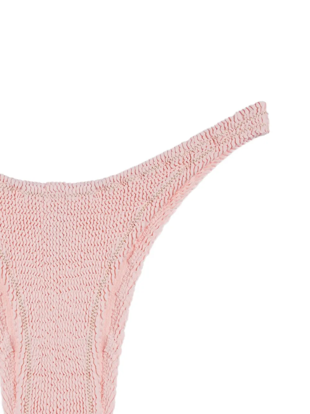 Reina Olga Ginny bikinislip met gekreukte-afwerking Roze