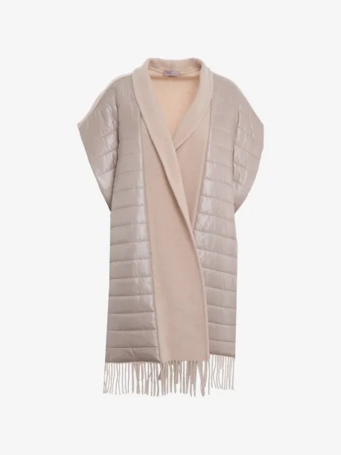 Herno Mantel mit Fransensaum