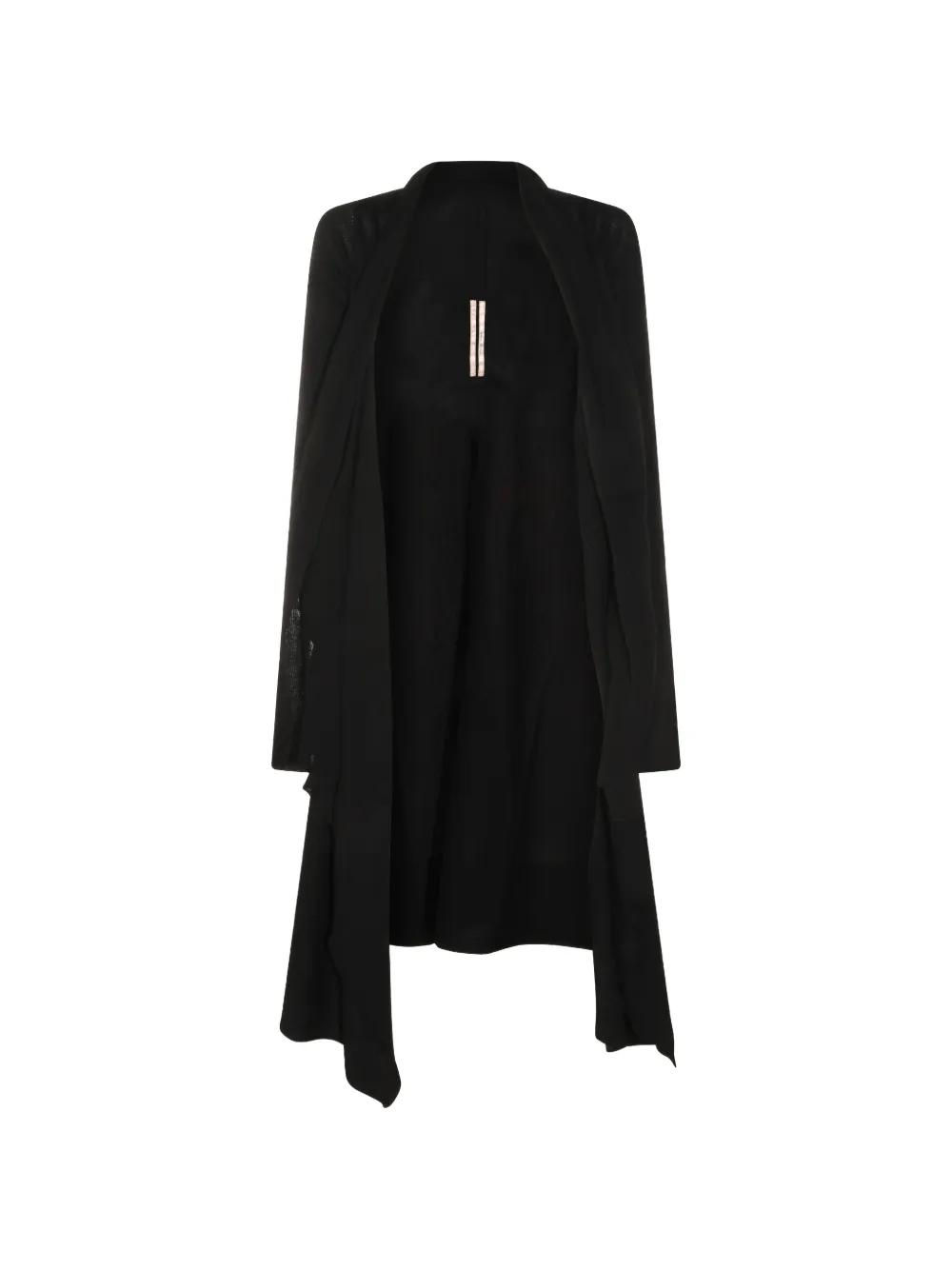 Rick Owens draped open-front cardigan - Schwarz