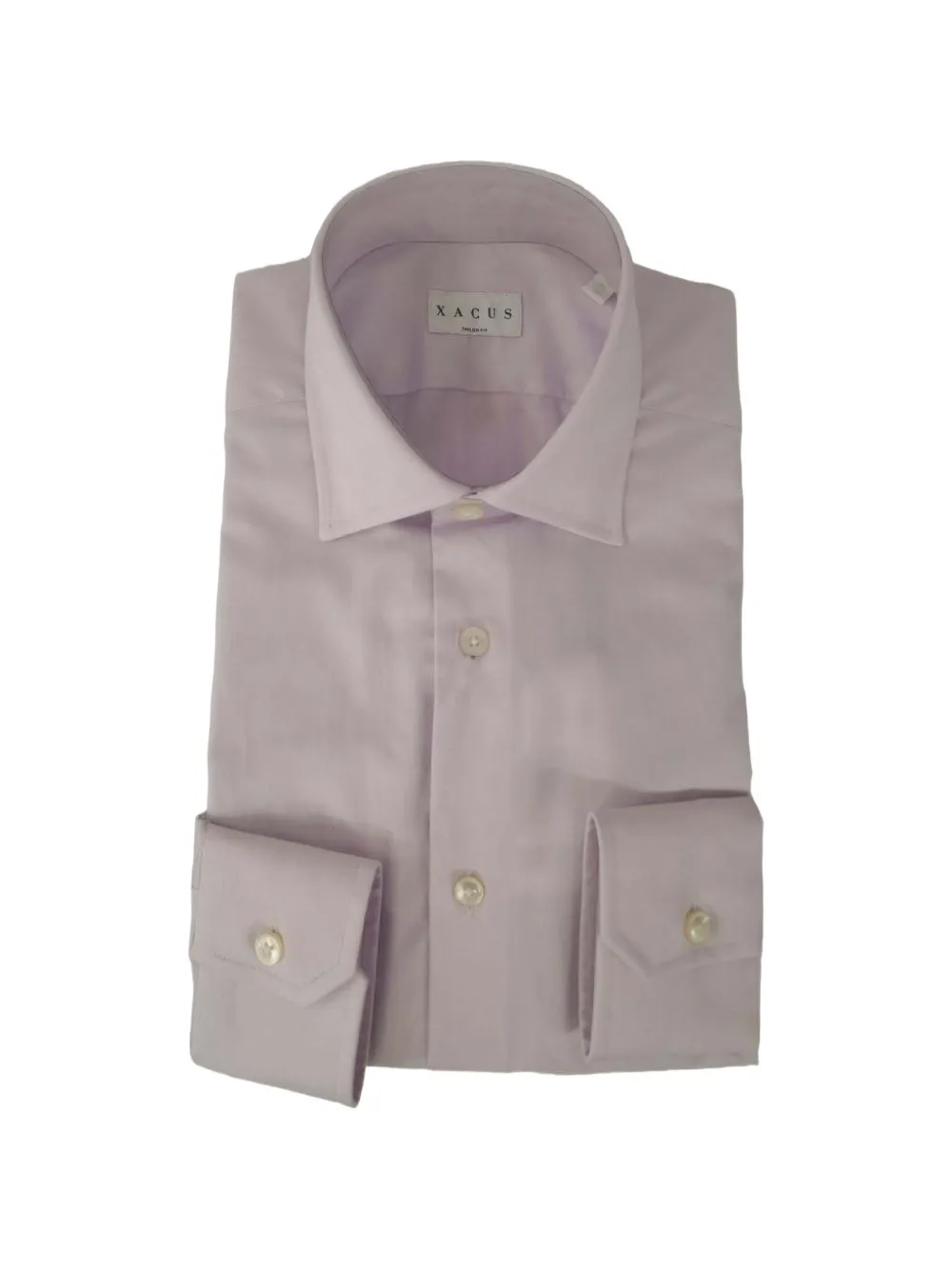 Xacus tailor-fit long-sleeve shirt - Violett