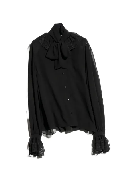 Gucci light silk georgette shirt