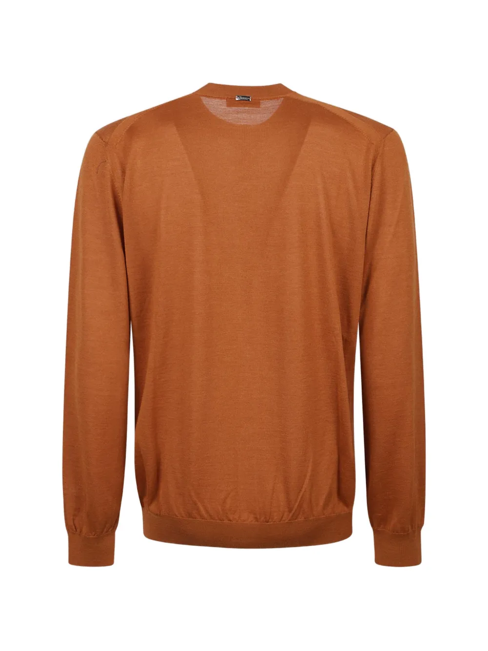 Herno Fijngebreid vest Bruin
