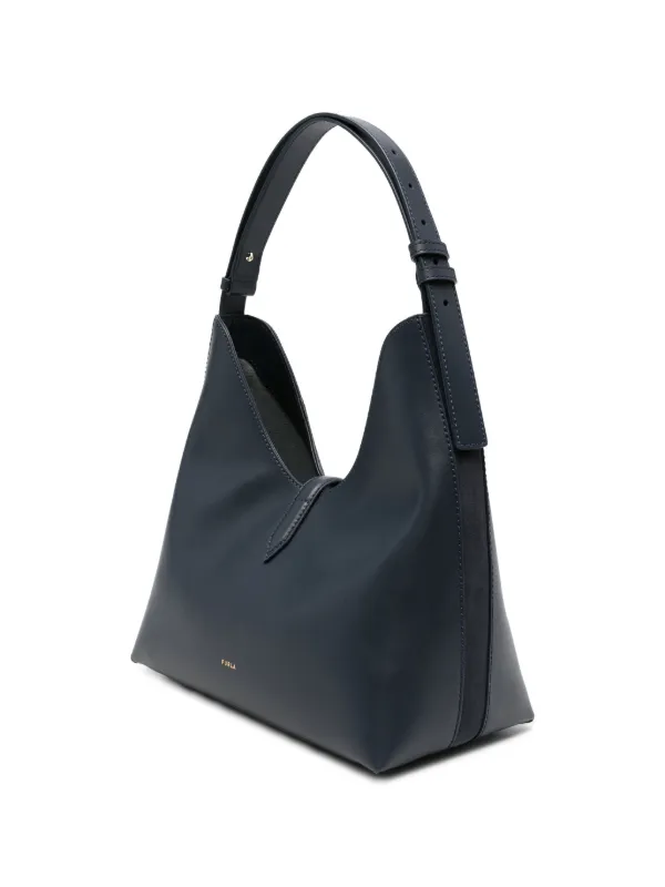 Furla レザーショルダーバッグ | ブルー | FARFETCH JP