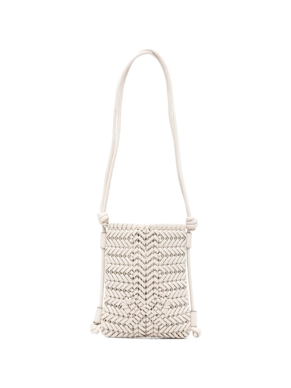 Anya Hindmarch woven-leather shoulder bag - Toni neutri