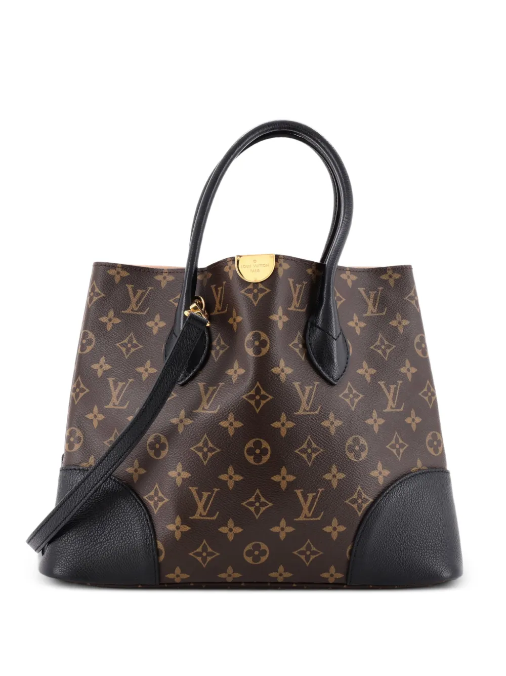 Louis Vuitton Pre-Owned Borsa tote Flandrin in tela e pelle con monogramma - Nero