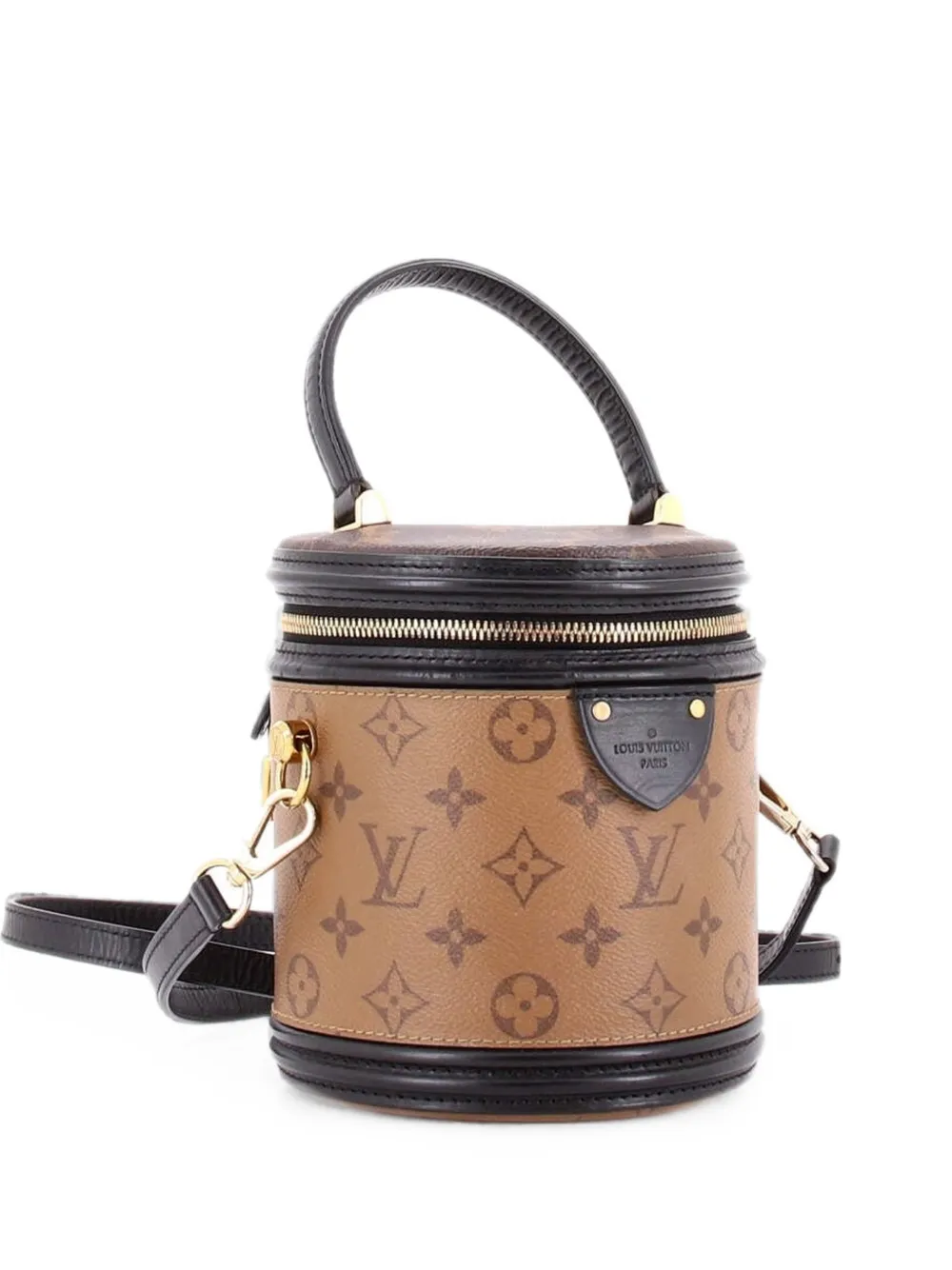 Louis Vuitton Pre-Owned Borsa a tracolla Cannes in tela con monogramma - Marrone